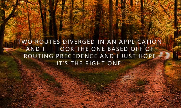 Routes - By Not Robert Frost